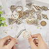 DIY Geometry Earring Making Kit DIY-TA0005-46-14