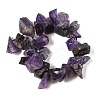 Natural Amethyst Beads Strands G-Q023-G01-01-3