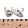 Letter Slider Beads for Watch Band Bracelet Making ALRI-O012-A-NR-3