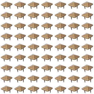 200Pcs Iron Studs Rivets IFIN-GF0001-63AB-1