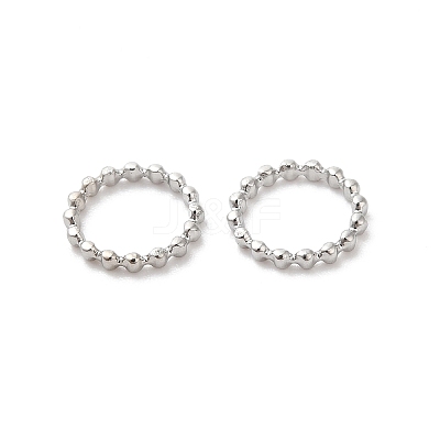 Non-Tarnish 304 Stainless Steel Soldered Closed Jump Rings STAS-K253-01P-1