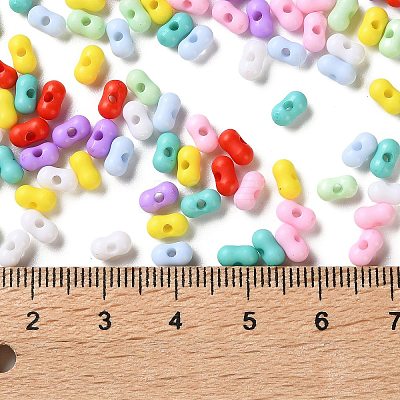 Opaque Acrylic Beads MACR-L010-01-1
