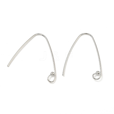Brass Earring Hooks KK-G557-50P-1