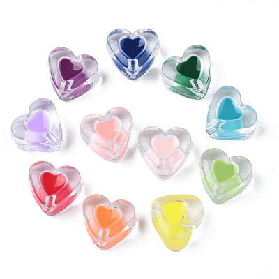 Transparent Acrylic Beads TACR-S135-055-1