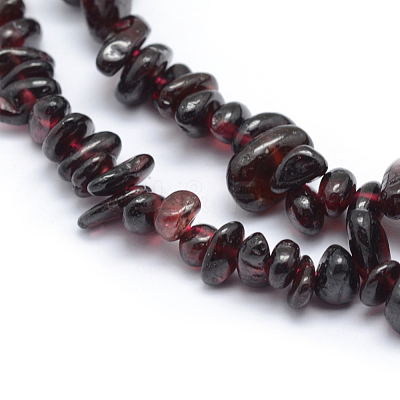 Natural Garnet Beads Strands X-G-P332-72-1