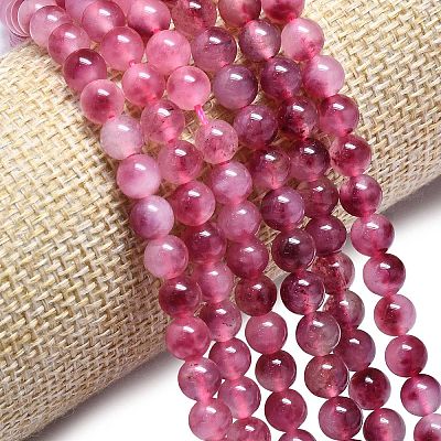 Natural Malaysia Jade Beads Strands G-L645-C01-4mm-30-1
