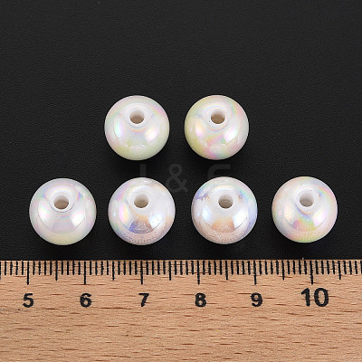 Opaque Acrylic Beads X-MACR-S370-D12mm-01-1