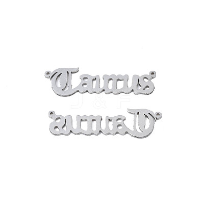 Non-Tarnish 304 Stainless Steel Connector Charms STAS-N095-136G-1