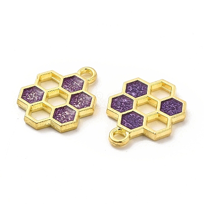 Alloy Enamel Pendants ENAM-J650-06G-05-1