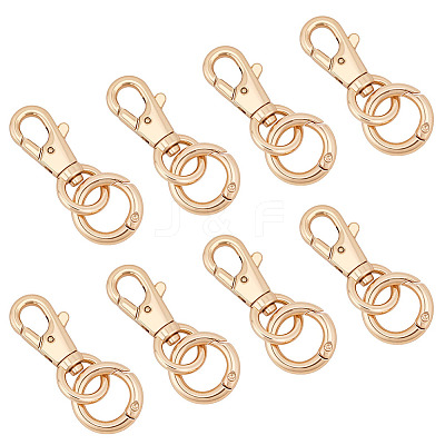 8Pcs Alloy Swivel Clasps HJEW-ME00048-1