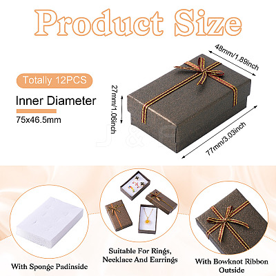 Cardboard Jewelry Set Packaging Boxes CON-TAC0008-03C-1