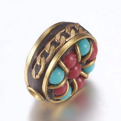 Handmade Indonesia Beads IPDL-F022-81D-1