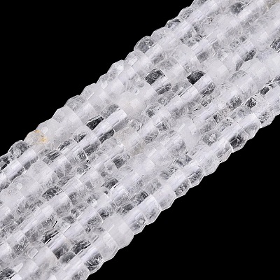 Natural Quartz Crystal Beads Strands G-Q606-46A-18-1