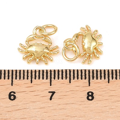 Brass Charms KK-G549-17C-G-1