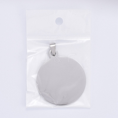 Tarnish Resistant 304 Stainless Steel Pendants LS-STAS-I140-01B-S-1