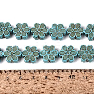 Synthetic Turquoise Beads Strands G-N364-05A-01-1