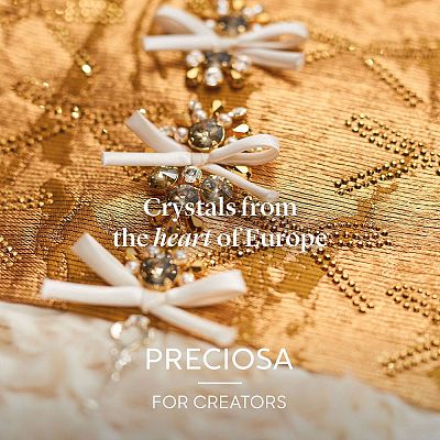 Preciosa® MAXIMA Crystal Round Stones Y-PRC-RBSS10-00030-270-1