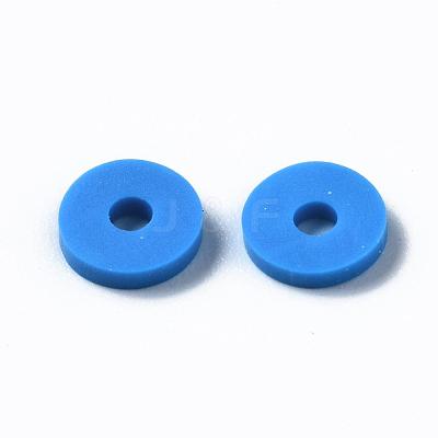 Handmade Polymer Clay Beads CLAY-R067-6.0mm-B33-1