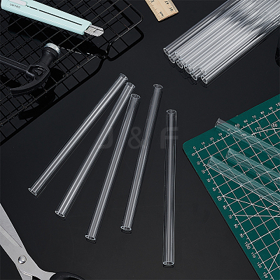 Acrylic Round Tube OACR-WH0056-007A-1