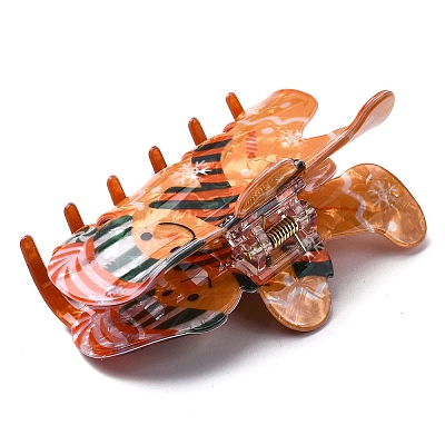 Christmas PVC Claw Hair Clips for Women Girls PHAR-Z007-01B-1