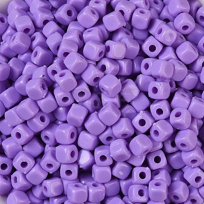 Opaque Acrylic Beads X1-OACR-B025-06F-1