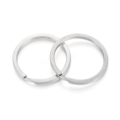 Tarnish Resistant 304 Stainless Steel Split Key Rings STAS-I123-23E-1