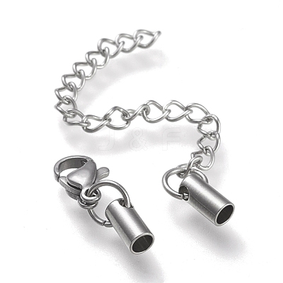 Tarnish Resistant 304 Stainless Steel Curb Chain Extender STAS-K195-29P-011-1