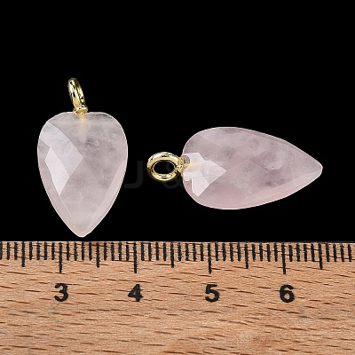 Natural Rose Quartz Pendants GG-CBA9F30-01A-1