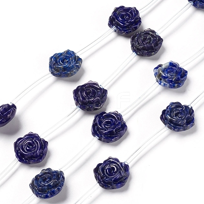 Natural Lapis Lazuli Beads Strands G-I194-35B-1