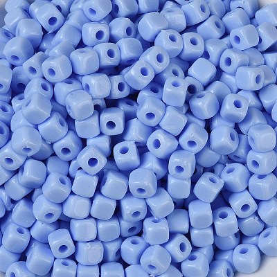 Opaque Acrylic Beads X1-OACR-B025-06D-1