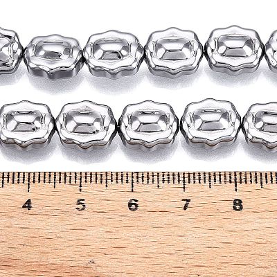 Electroplate Glass Beads Strands EGLA-T021-05M-1