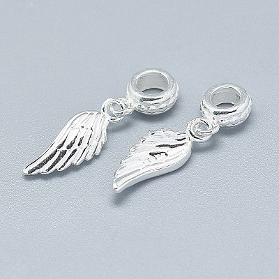 925 Sterling Silver European Dangle Charms STER-T002-67S-1
