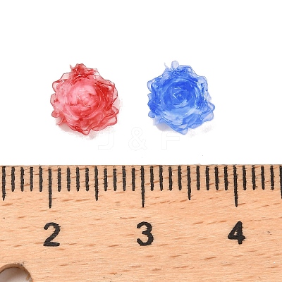 Luminous Translucent Resin Decoden Cabochons RESI-K036-03A-1