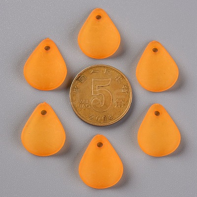 Transparent Frosted Acrylic Pendants MACR-S371-09A-724-1