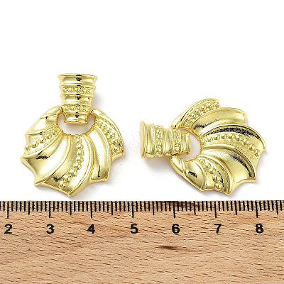Brass Pendants KK-K353-09G-1
