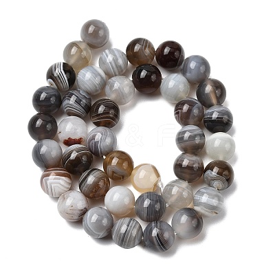 Natural Botswana Agate Beads Strands G-H334-A01-03-1