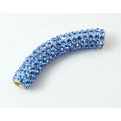 Brass Middle East Rhinestone Beads RB-C1300-4-1