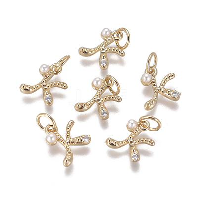 Brass Charms KK-L179-08K-G-1