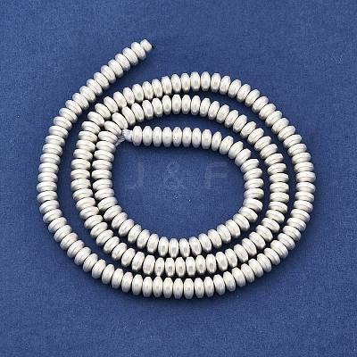 Electroplated Synthetic Non-magnetic Hematite Beads Strands G-H327-G01-01D-1