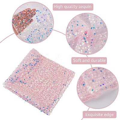 Polyester Sequin Table Runners AJEW-WH20080-48D-1