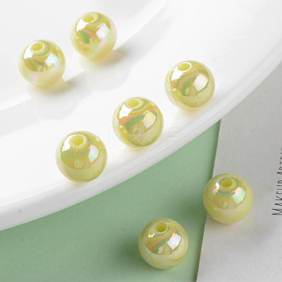 Opaque Acrylic Beads MACR-S370-D10mm-A10-1