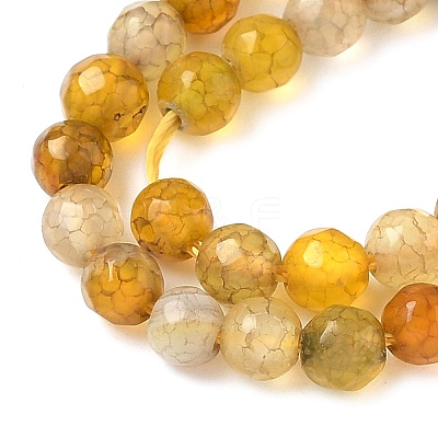 Natural Agate Beads Strands X-G-H302-A01-14-1