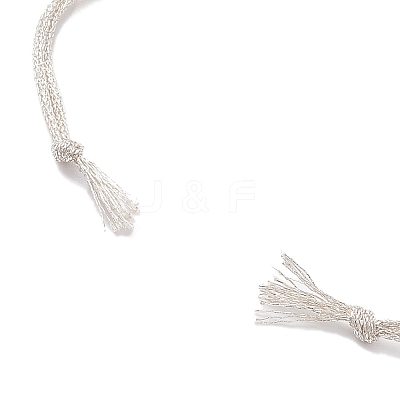 Polyester Cord Braided Bracelet Making AJEW-JB01377-01-1