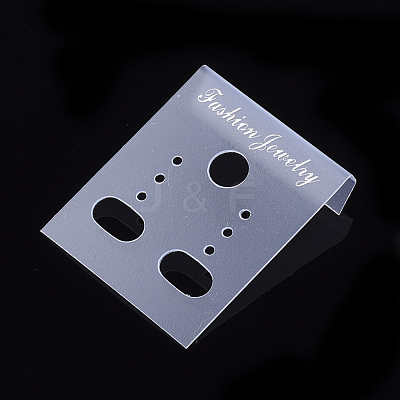Plastic Earring Display Card EDIS-Q043-01-1