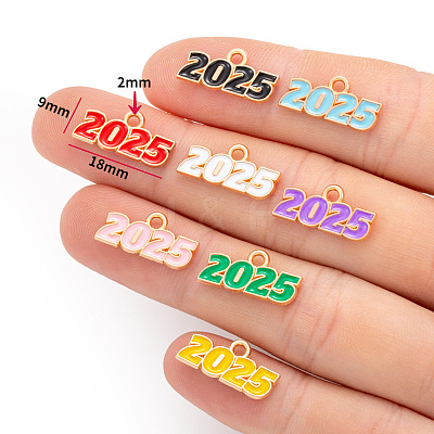 Alloy Enamel Pendants PW-WGE625B-01-1