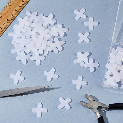 PE Plastic Seam Tool Floor Tile Cross Clip FIND-WH0126-944B-1