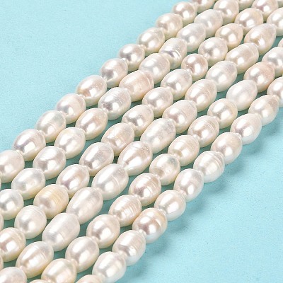 Natural Cultured Freshwater Pearl Beads Strands PEAR-E016-190-1