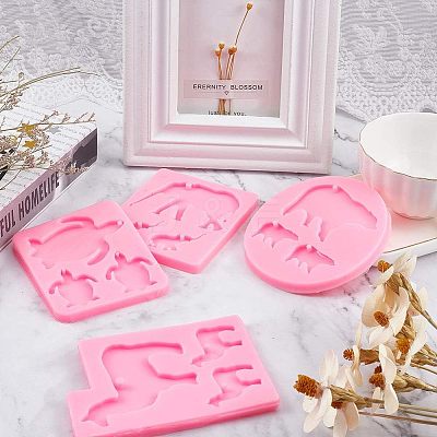 DIY Animal Theme Keychain Making Kits DIY-OC0001-52-1