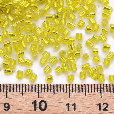 Glass Bugle Beads SEED-S032-08A-30-1