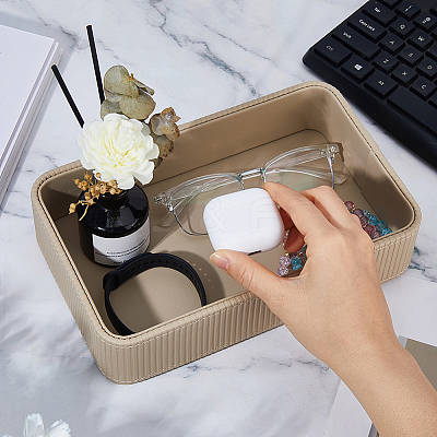 PU Leather Jewelry Display Trays AJEW-WH0485-59A-1